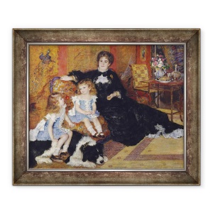 Tablou inramat - Pierre Auguste Renoir - Doamna Georges Charpentier si copiii ei, 50 x 60 cm