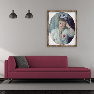 Tablou inramat - Pierre Auguste Renoir - Marie Murer, 50 x 60 cm - Img 2