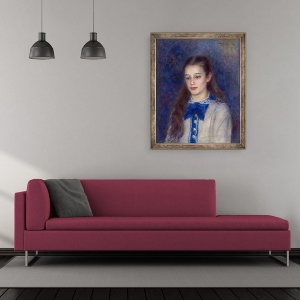 Tablou inramat - Pierre Auguste Renoir - Thérčse Berard, 50 x 60 cm - Img 2