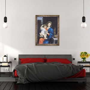 Tablou inramat - Pierre Mignard - Fecioara din struguri, 60 x 80 cm - Img 3