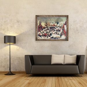 Tablou inramat - Pieter Brueghel the Younger - Masacrul Inocentilor II, 60 x 80 cm - Img 2