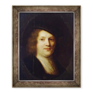 Tablou inramat - Pieter Harmansz Verelst - Portret De Un Tanar, posibil un autoportret, 50 x 60 cm