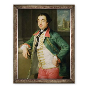 Tablou inramat - Pompeo Girolamo Batoni - James Caulfield 1728-99, 60 x 80 cm