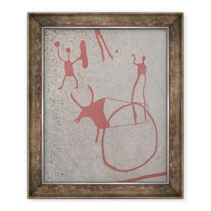 Tablou inramat - Protohistoric - Scene magice II, 50 x 60 cm