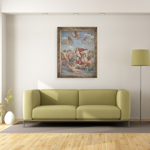 Tablou inramat - Raphael - Triumful Galatei I, 70 x 90 cm - Img 2