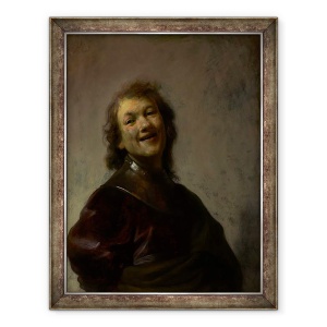 Tablou inramat - Rembrandt Harmensz van Rijn - Rembrandt razand, 60 x 80 cm