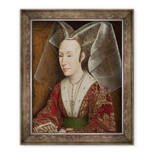 Tablou inramat - Rogier van der Weyden - Portret De Isabella De Portugalia, 50 x 60 cm