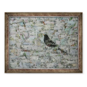 Tablou inramat - Ruth Addinall - Mierla in copac II, 70 x 90 cm