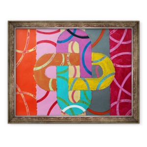 Tablou inramat - Sara Hayward - Abstract 12, 60 x 80 cm