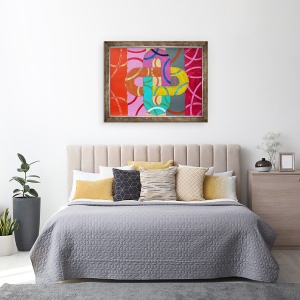 Tablou inramat - Sara Hayward - Abstract 12, 60 x 80 cm - Img 3