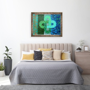 Tablou inramat - Sara Hayward - Abstract 2, 70 x 90 cm - Img 3