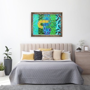 Tablou inramat - Sara Hayward - Abstract 8, 60 x 80 cm - Img 3