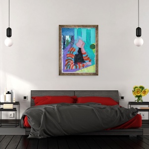 Tablou inramat - Sara Hayward - Elle 10, 70 x 90 cm - Img 3