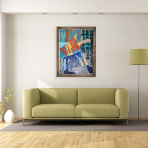 Tablou inramat - Sara Hayward - Elle I, 60 x 80 cm - Img 2