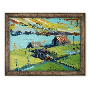 Tablou inramat - Sara Hayward - Ferma II, 60 x 80 cm