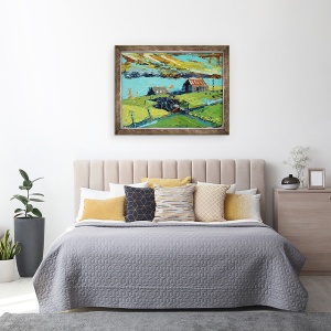 Tablou inramat - Sara Hayward - Ferma II, 60 x 80 cm - Img 3