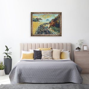 Tablou inramat - Sara Hayward - Insula I, 60 x 80 cm - Img 3
