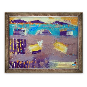 Tablou inramat - Sara Hayward - Insula oilor, 60 x 80 cm