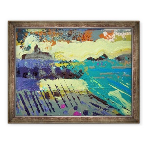 Tablou inramat - Sara Hayward - Iona Abbey I, 70 x 90 cm
