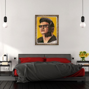 Tablou inramat - Sara Hayward - Roy Orbison, 60 x 80 cm - Img 3