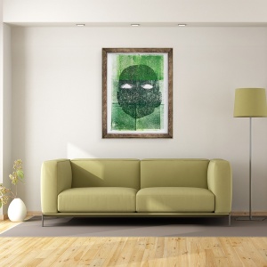 Tablou inramat - Sarah Thompson-Engels - Eyeless,2020, 60 x 80 cm - Img 2