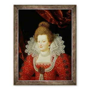 Tablou inramat - Scipione Pulzone - Portretul Mariei de Medici 1573-1642, 60 x 80 cm
