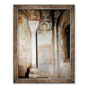 Tablou inramat - Scoala franceza - Un staret in haine ceremoniale, 60 x 80 cm