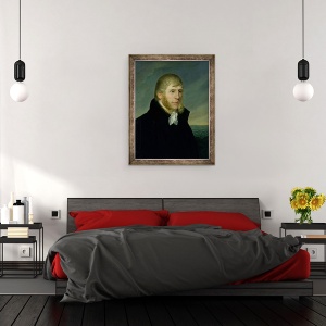 Tablou inramat - Scoala germana - Caspar David Friedrich 1774-1840 c.1810-20, 60 x 80 cm - Img 3
