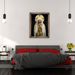 Tablou inramat - Scoala Portugheza - Ecce Homo, 60 x 80 cm - Img 3