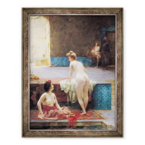 Tablou inramat - Serkis Diranian - Baia turceasca, 70 x 90 cm
