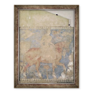 Tablou inramat - Soghdian - Rustam eroic, de la Penjikent, 70 x 90 cm
