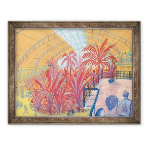 Tablou inramat - Sol Jeong - Madrid Atocha, 60 x 80 cm