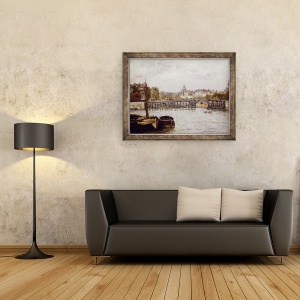 Tablou inramat - Stanislas Victor Edouard Lepine - Pont de lEstaade, 60 x 80 cm - Img 3
