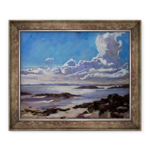 Tablou inramat - Sue Wales - Dupa-amiaza tarziu in Galloway, 2010, 50 x 60 cm