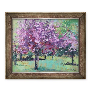 Tablou inramat - Sylvia Paul - Blossom in parc, 50 x 60 cm