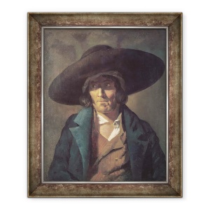 Tablou inramat - Theodore Gericault - Portret De Barbat, Vendean, 50 x 60 cm