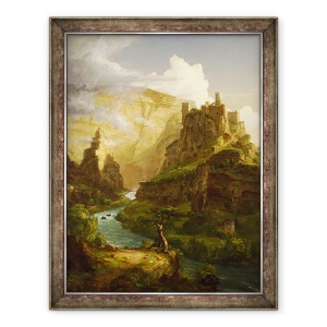 Tablou inramat - Thomas Cole - Fantana din Vaucluse, 70 x 90 cm
