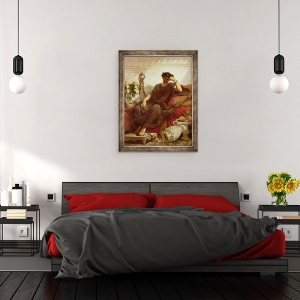 Tablou inramat - Thomas Couture - Damocles, 60 x 80 cm - Img 3
