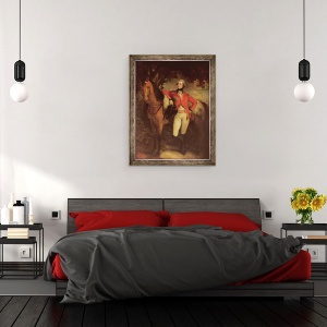 Tablou inramat - Thomas Gainsborough - George al IV-lea, Print de Wales, 60 x 80 cm - Img 3