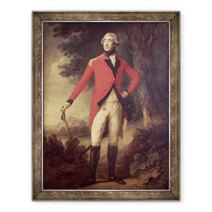 Tablou inramat - Thomas Gainsborough - Lordul Hastings 1732-1818 guvernator al Indiei, 60 x 80 cm