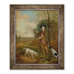 Tablou inramat - Thomas Gainsborough - Maiorul John Dade 1726-1811 de Tannington, Suffolk, 50 x 60 cm