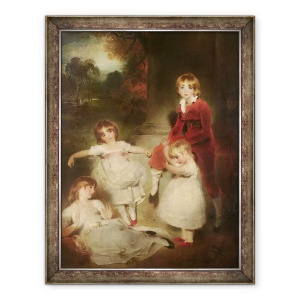 Tablou inramat - Thomas Lawrence - Copiii lui John Angerstein 1735-1823, 70 x 90 cm