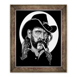 Tablou inramat - Thomas MacGregor - Lemmy, 70 x 85 cm