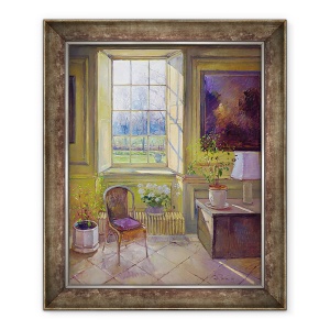 Tablou inramat - Timothy Easton - Lumina Primaverii si arborii mandarini, 50 x 60 cm