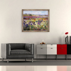 Tablou inramat - Timothy Easton - Peste tot la Burgate, 50 x 60 cm - Img 2