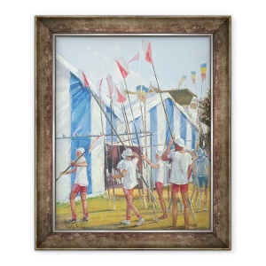 Tablou inramat - Timothy Easton - Returnarea lamelor, 70 x 85 cm