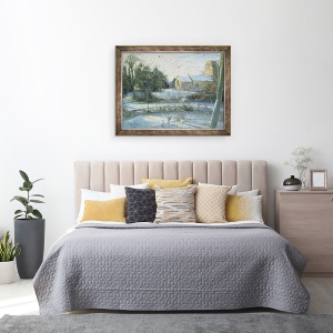 Tablou inramat - Timothy Easton - Sarntul inghetat, 60 x 80 cm - Img 3
