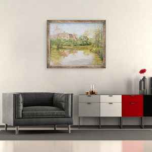 Tablou inramat - Timothy Easton - Unde se incruciseaza apele, 50 x 60 cm - Img 2