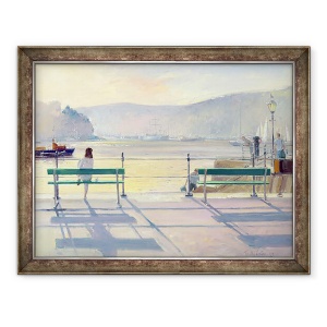 Tablou inramat - Timothy Easton - Vedere la port, 60 x 80 cm
