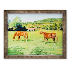 Tablou inramat - Tony Fandino - Cai la pasunat IV, 60 x 80 cm